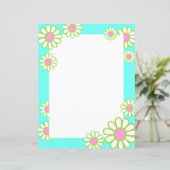 Daisy Simple Aqua (Staand voorkant)