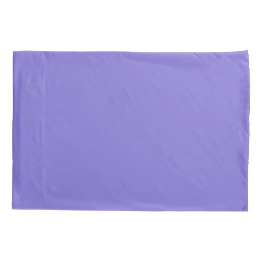 Daisy Simple Monogram Paarse Kussensloop (Achterkant)
