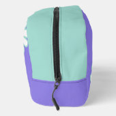 Daisy Simple Monogram Paarse Toilettasje (Rechts)