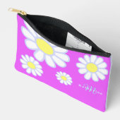 Daisy Simple Monogram Violet Etui (Open)