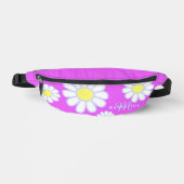 Daisy Simple Monogram Violet Heuptasje (Voorkant)