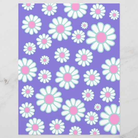 Daisy Simple Paarse (Achterkant)