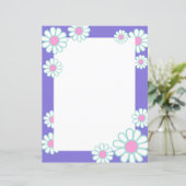 Daisy Simple Paarse (Staand voorkant)