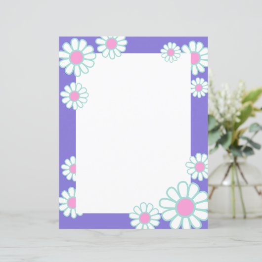 Daisy Simple Paarse (Staand voorkant)