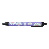 Daisy Simple Paarse Zwarte Inkt Pen (Bodem)
