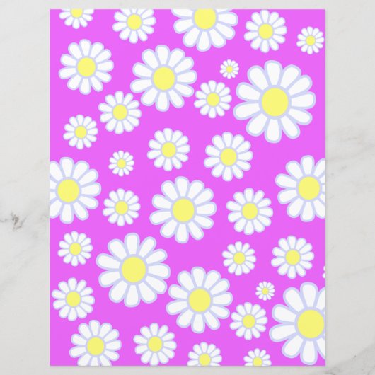 Daisy Simple Violet (Achterkant)