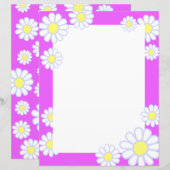 Daisy Simple Violet (Voorkant / Achterkant)