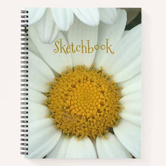 Daisy Sketch Notitieboek (Voorkant)
