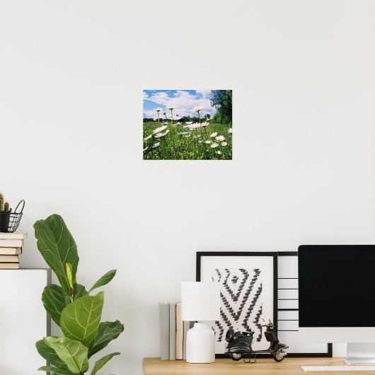 Daisy Sky Poster (Thuiskantoor)