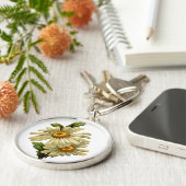  Daisy Sleutelhanger (Zijkant)