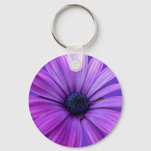 Daisy Sleutelhangers Beauful Blue Flower Daisy Gif (Voorkant)