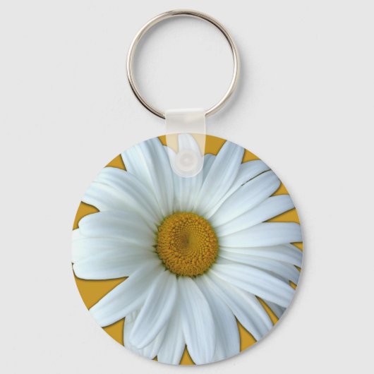 Daisy Sleutelhangers Cheerful Yellow Flower Gifts (Voorkant)
