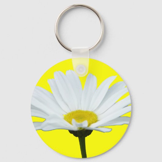 Daisy Sleutelhangers Cheerful Yellow Flower Gifts (Voorkant)