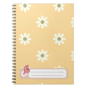 Daisy Smile Bloemige tiener meisje Notitieboek