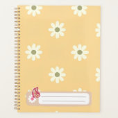 Daisy Smile Bloemige tiener meisje Planner (Voorkant)