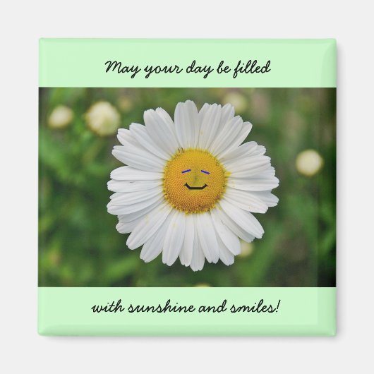 Daisy Smile Magneet (Voorkant)