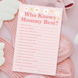 Daisy Spring Baby Shower Wie kent mama het best sp