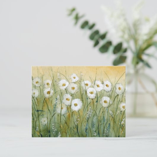 Daisy Spring I Briefkaart (Staand voorkant)
