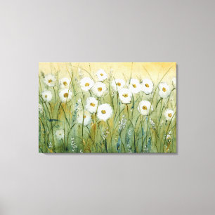 Daisy Spring I Canvas Afdruk