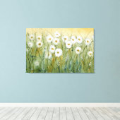 Daisy Spring I Canvas Afdruk (Insitu (Houten vloer))