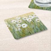 Daisy Spring I Kartonnen Onderzetters (Schuin)