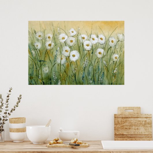 Daisy Spring I Poster (Keuken)