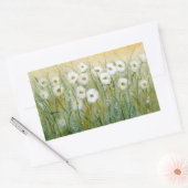 Daisy Spring I Rechthoekige Sticker (Envelop)