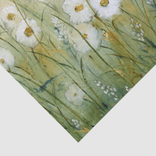 Daisy Spring I Tissuepapier (Detail)