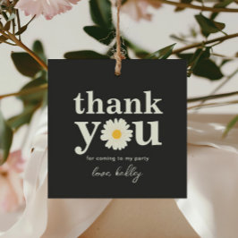 Daisy Square Bedankt Label