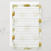 Daisy Stationery Briefpapier (Voorkant / Achterkant)