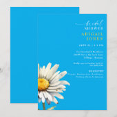 Daisy Stem Lente Bruiloft Feest Uitnodiging (Voorkant / Achterkant)