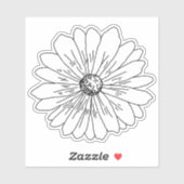 Daisy Sticker (Vel)