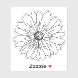 Daisy Sticker