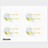 Daisy Stickers Personalized White Daisy Stickers (Vel)