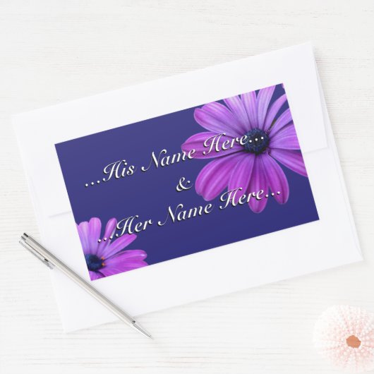 Daisy Stickers Specialized Blue Daisy Stickers (Envelop)