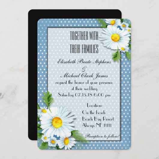 Daisy Stippen - Weddenschap - Matte 5 x 7 inch Kaart (Voorkant / Achterkant)