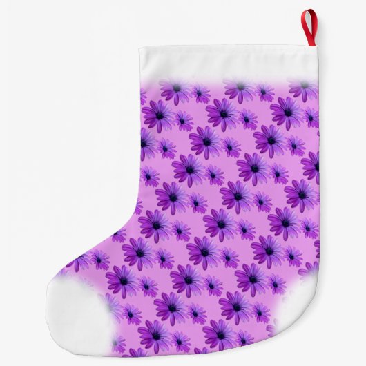 Daisy Stocking Kerstdagen, Aangepast stoppen Grote Kerstsok (Achterkant)