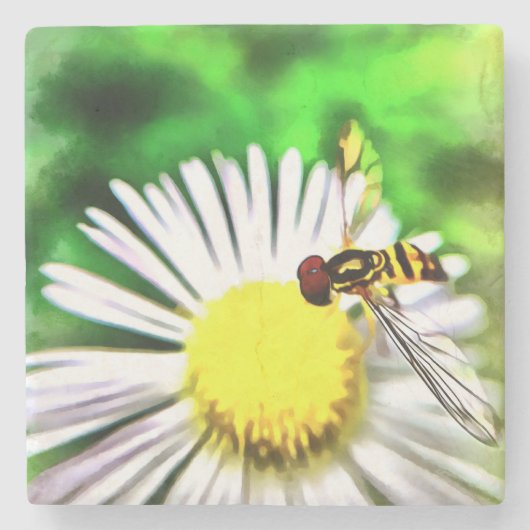 Daisy Stone Onderzetter (Voorkant)