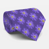Daisy Stropdas Beauful Blue Flowers Neckties & Gif (Opgerold)