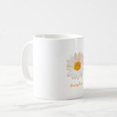 Daisy Sun Mug – Summer Floral Gift Koffiemok (Voorkant links)
