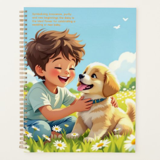 Daisy Symbolism Calendar Planner (Voorkant)