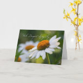 Daisy Sympathy Card Kaart (Gele Bloem)