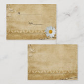  Daisy Table Place Card Plaatskaartje (Voorkant / Achterkant)