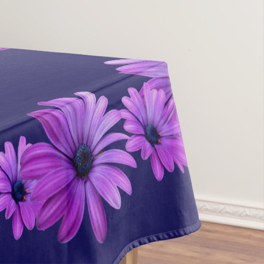 Daisy Tablecloth Blue Daisy Flowers Tablecloth Tafelkleed (Voorbeeld)