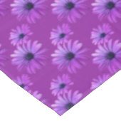 Daisy Tablecloth Paars Daisy Flowers Tablecloth Tafelkleed (Gekanteld)