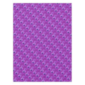 Daisy Tablecloth Paars Daisy Flowers Tablecloth Tafelkleed (Voorkant)