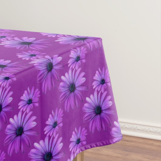 Daisy Tablecloth Paars Daisy Flowers Tablecloth Tafelkleed (Voorbeeld)