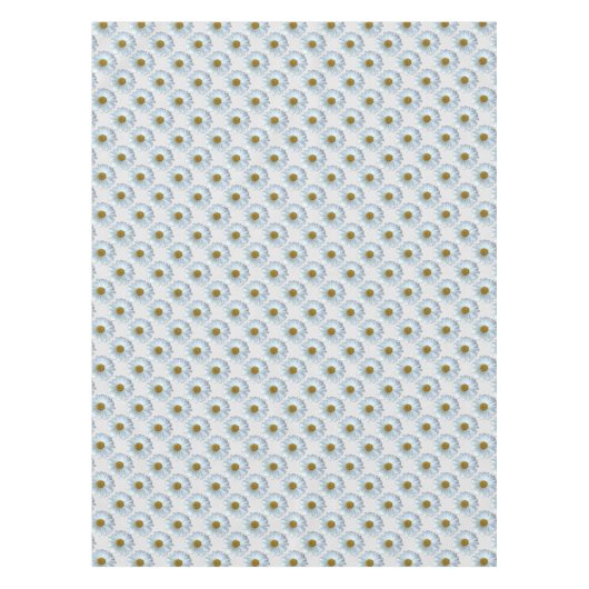 Daisy Tablecloth White Daisy Flowers Tablecloth Tafelkleed (Voorkant)