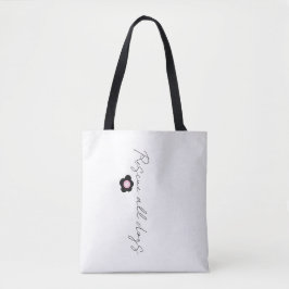 Daisy Tattoo - Red alle honden Tote Bag