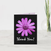 Daisy Thank You Notecard Bedankkaart (Voorkant)